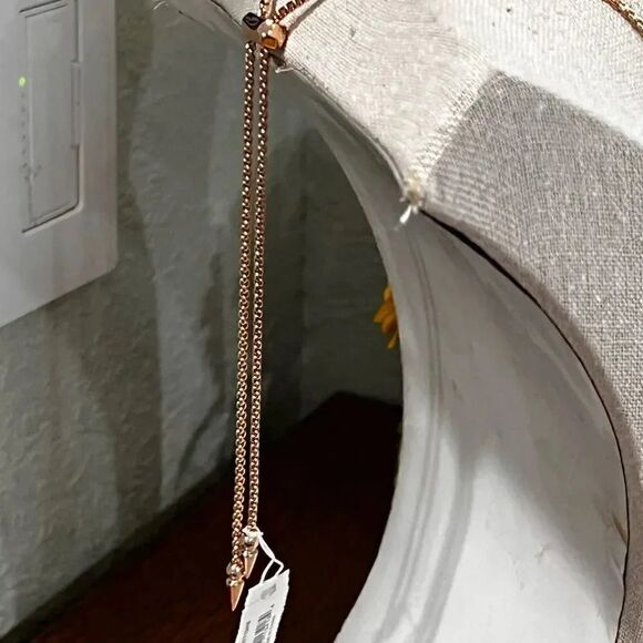 NWT Kendra ScottĀ Scottie Hi Low Adjustable Rose GoldāScottieāNecklaceā#KSNK - Picture 6 of 10